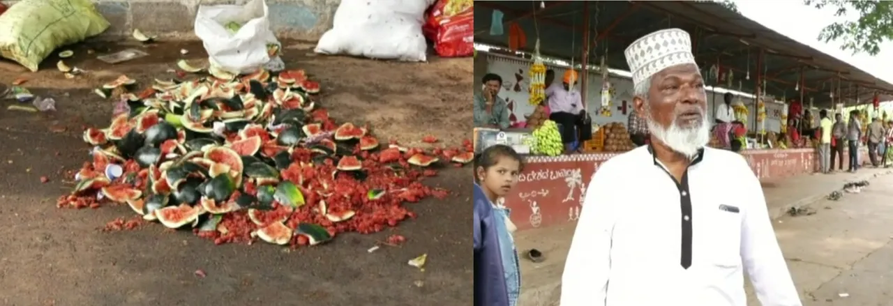  Sri Ram Sena activists arrested for vandalizing Muslim fruit vendor shop in K'taka. 