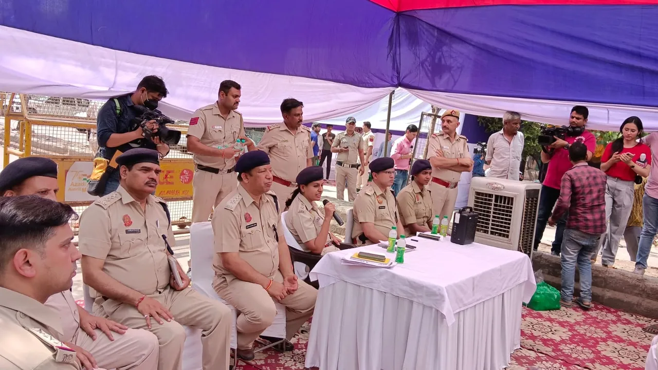  Jahangirpuri violence: Delhi Police holds peace meets 