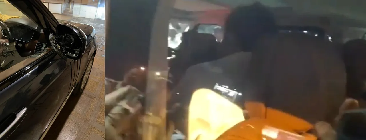  Maha: Mob attacks BJP activist car near CM's home. 