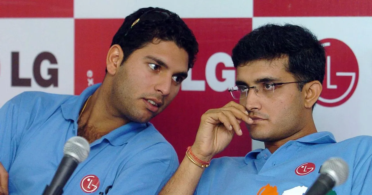  Hilarious story of how a prank by Sourav Ganguly gave debutant Yuvraj Singh sleepless night