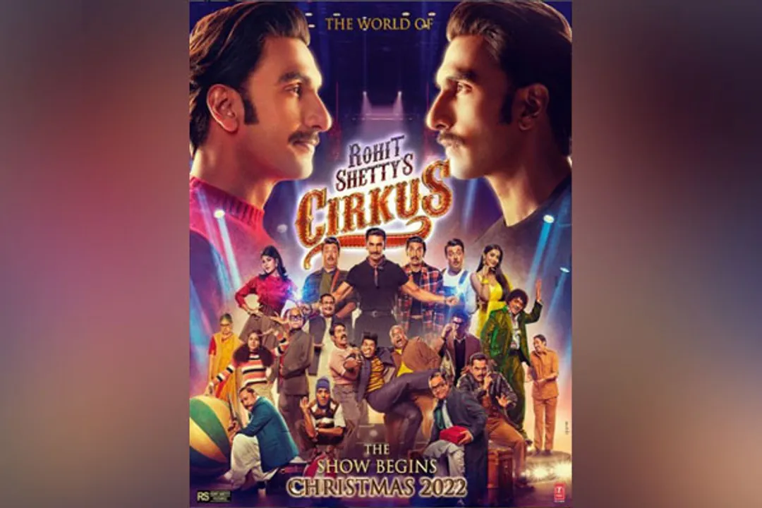  Rohit Shetty announces Christmas release for Ranveer Singh starrer 'Cirkus'