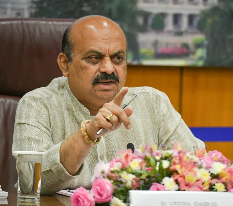  Basavaraj Bommai.(photo:Basavaraj Bommai Twitter) 