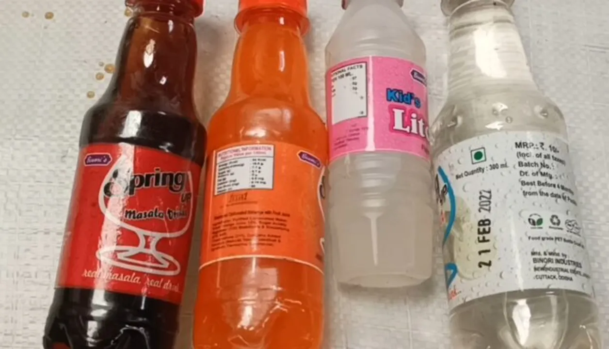  Duplicate cold drink factory busted in Odisha's Cuttack city