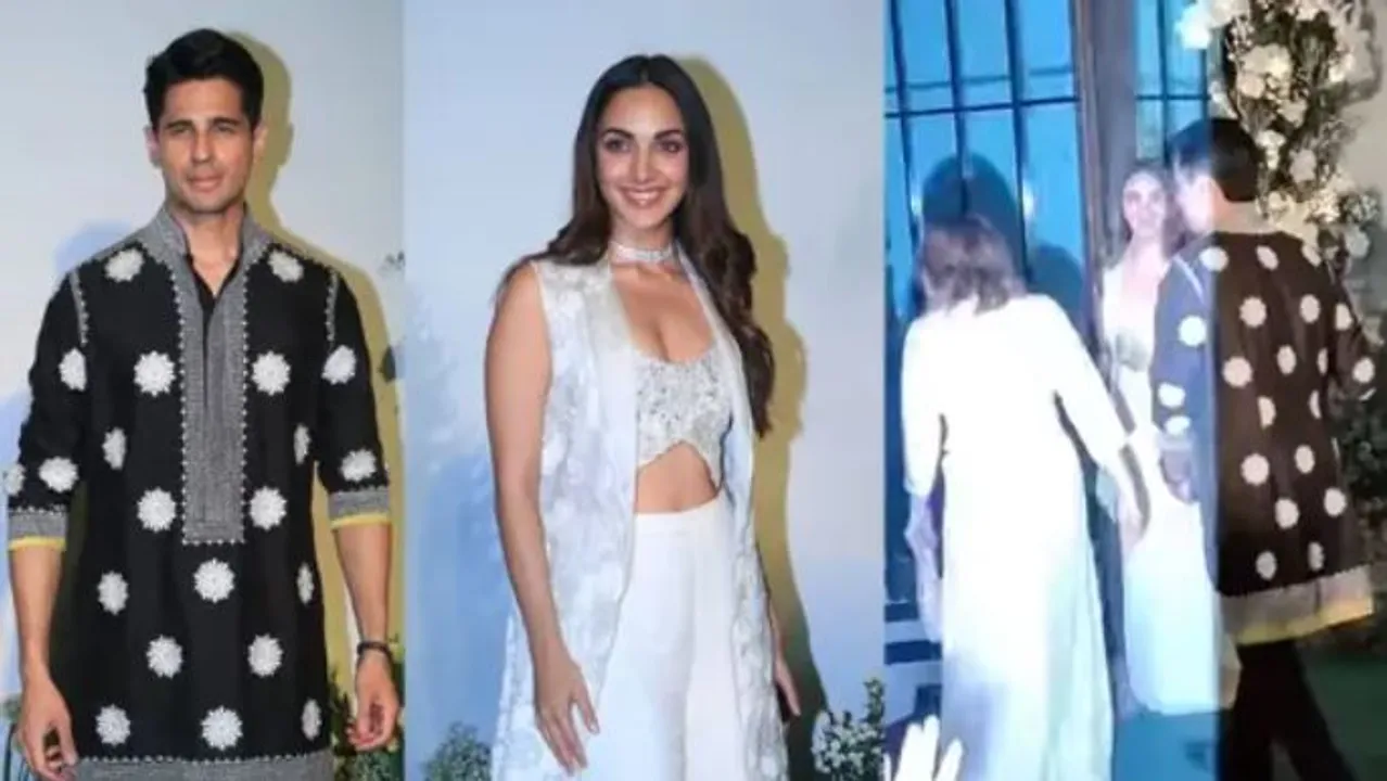  Amid break-up rumours, Sidharth Malhotra and Kiara Advani attend Arpita Khan's Eid party
