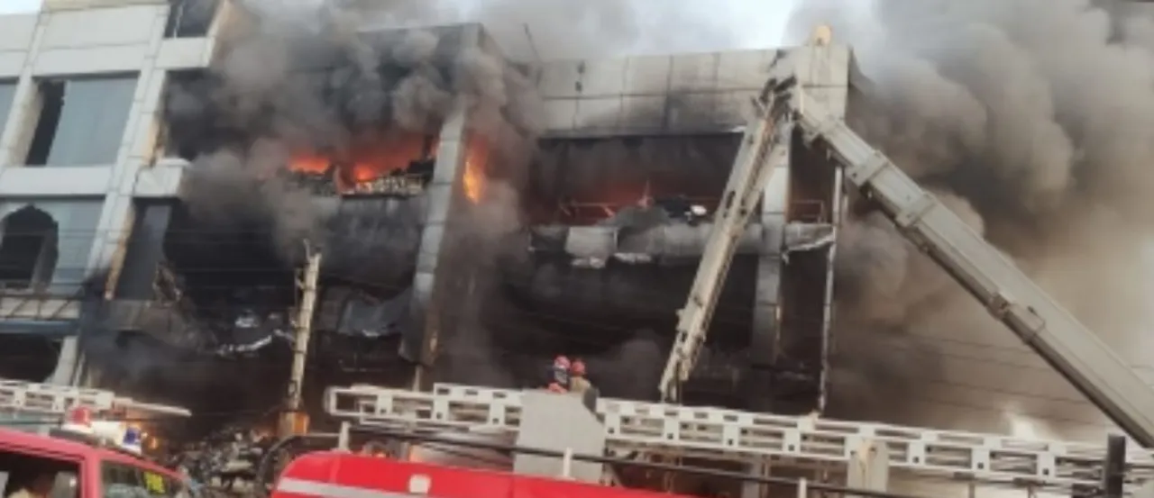  26 killed as fire breaks out at building in Delhi; many feared trapped