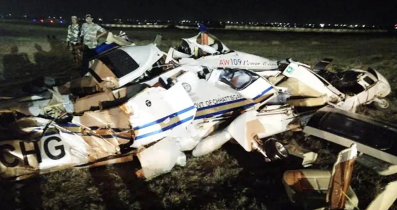  Odia pilot among two killed in helicopter crash at Chhattisgarh's Raipur Airport