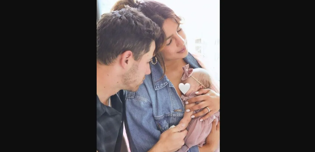  Priyanka Chopra, Nick Jonas share first glimpse of their daughter Malti Maria Chopra Jonas