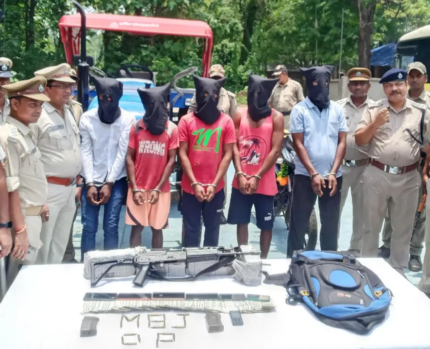  Odisha police busts inter-state dacoity gang; 5 including 4 from Jharkhand held