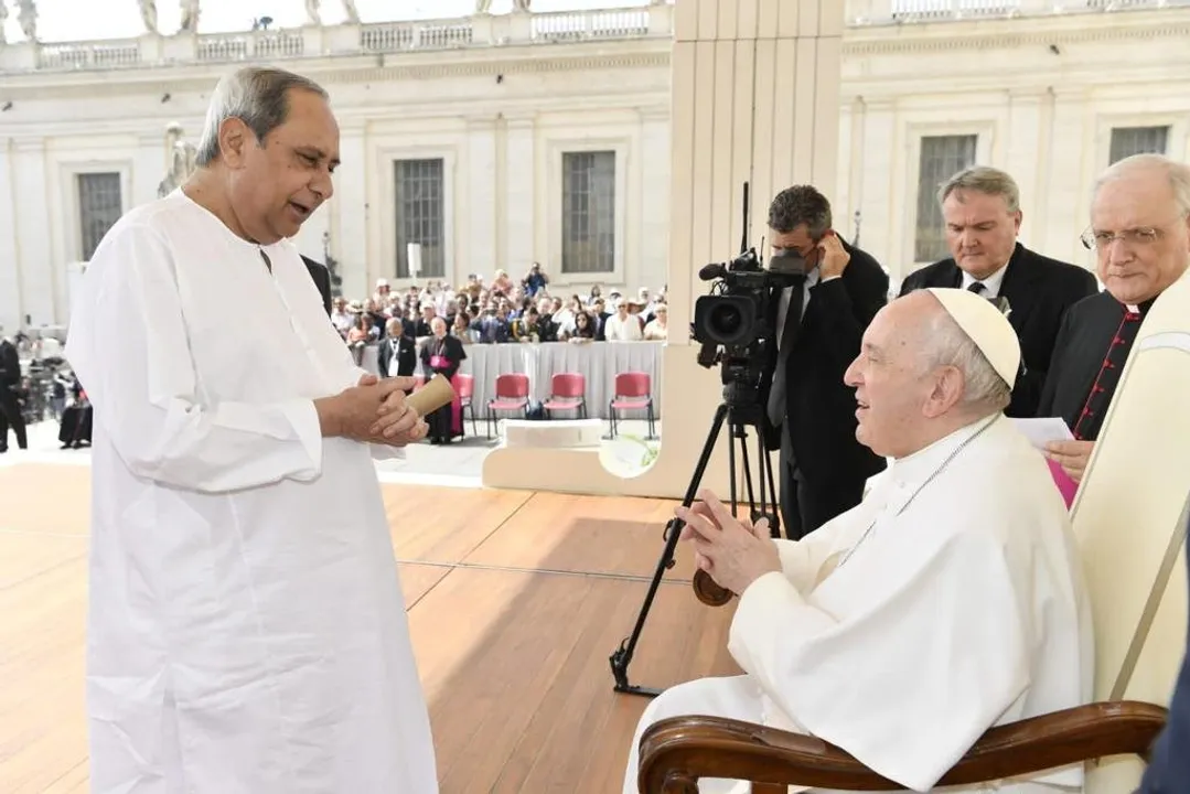  Odisha BJP MLA questions CM's meeting with Pope Francis