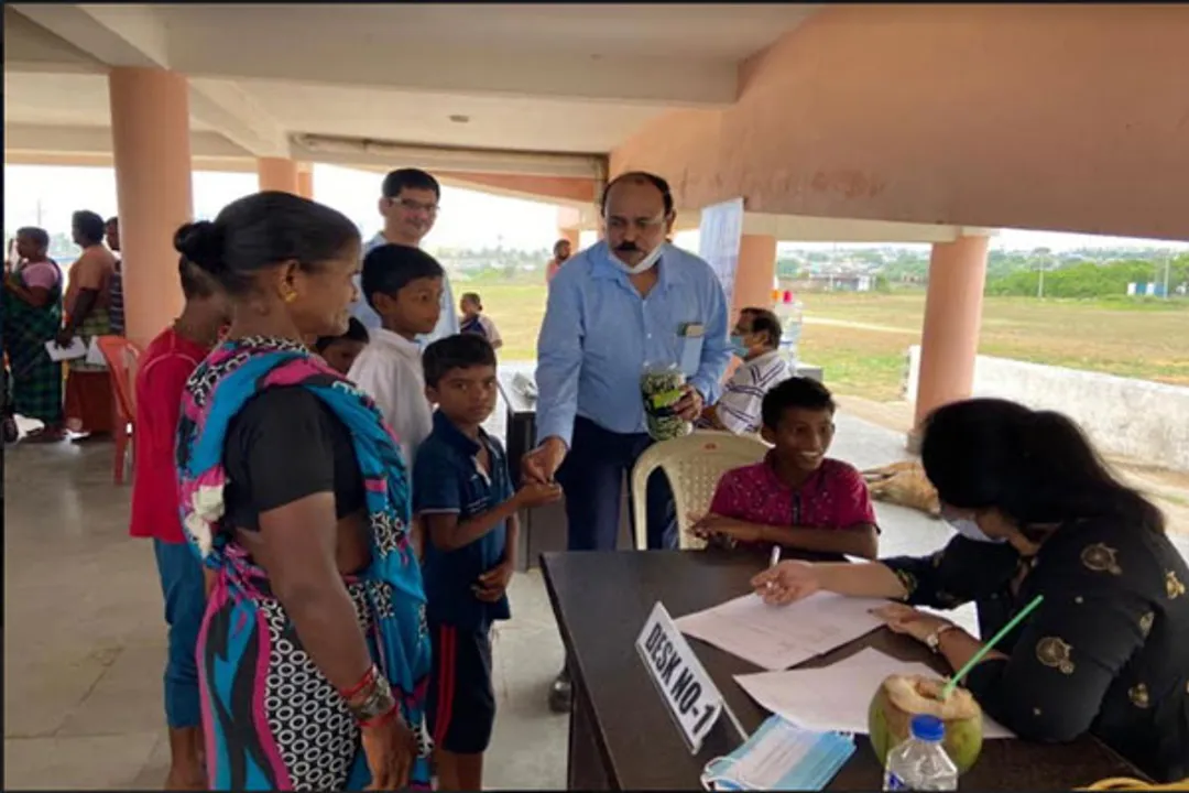  Gopalpur Ports organizes mobile health check-up camp