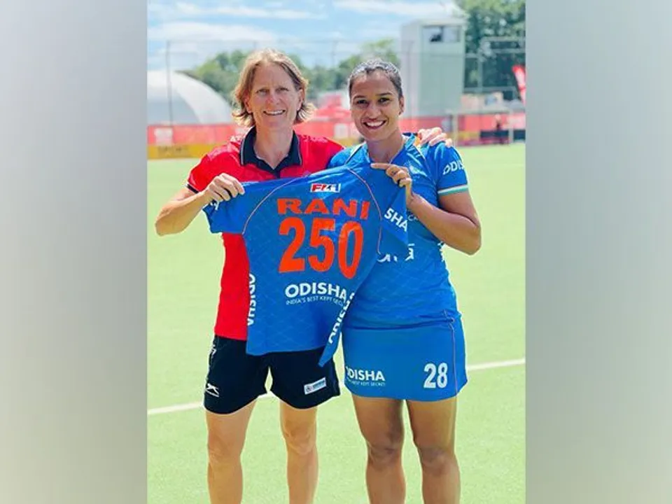  Hockey India congratulates striker Rani on completing 250 International Caps