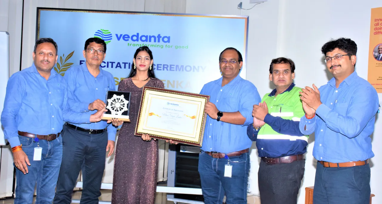  Vedanta Limited felicitates India’s first K-Pop star Sriya Lenka