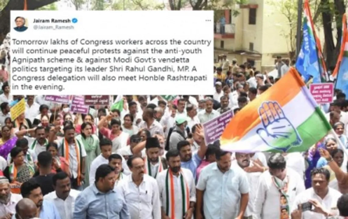  Agnipath: Congress to protest nationwide today