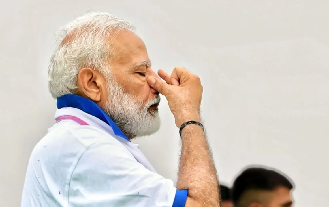  PM Modi inaugurates 8th International Yoga Day at Mysuru