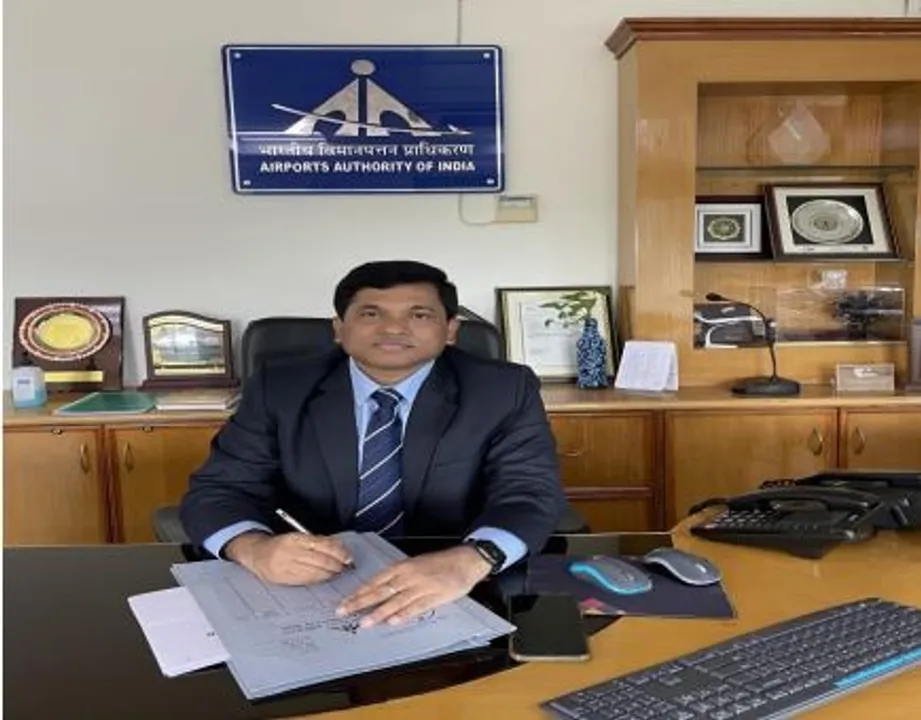  Prasanna Pradhan assumes charge as Director of Biju Patnaik International Airport