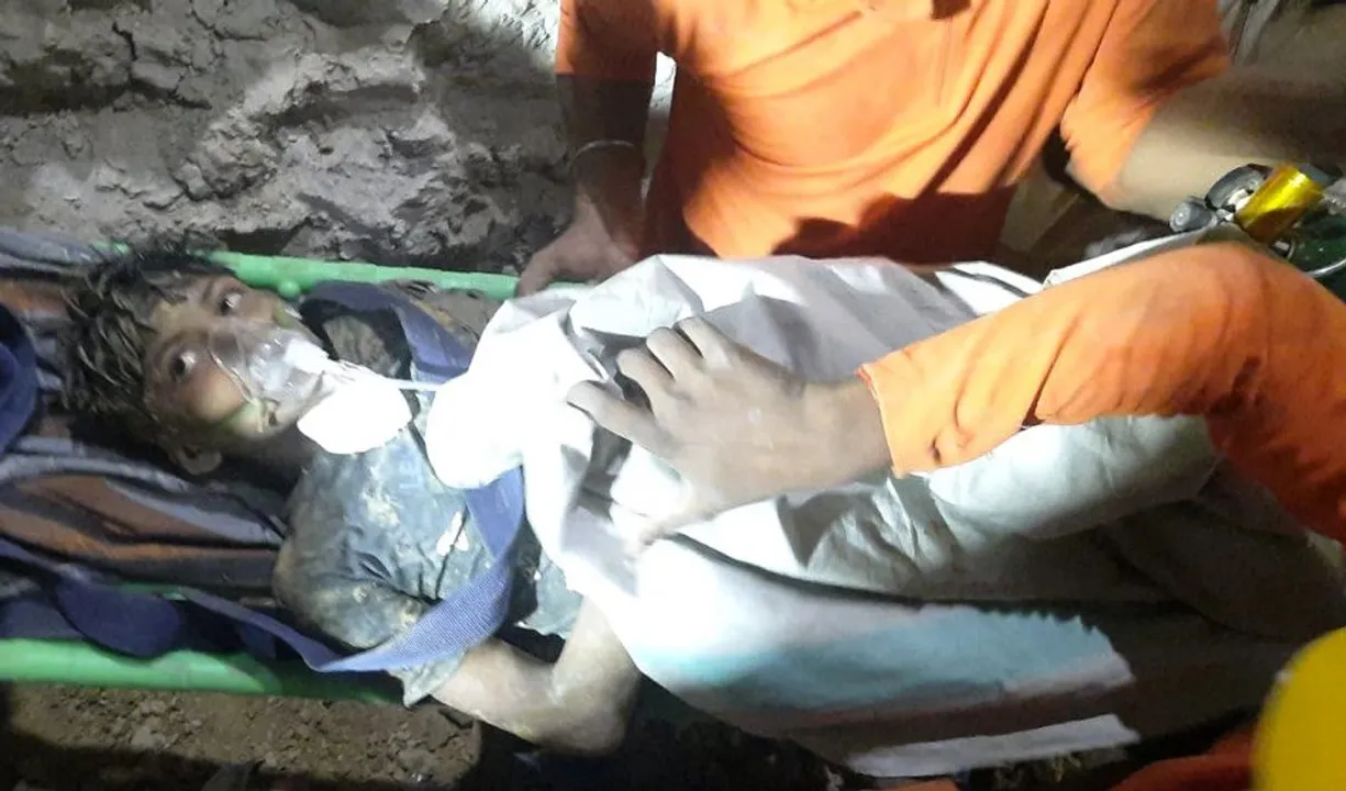  Chhattisgarh boy Rahul rescued from borewell after 104-hour-long operation
