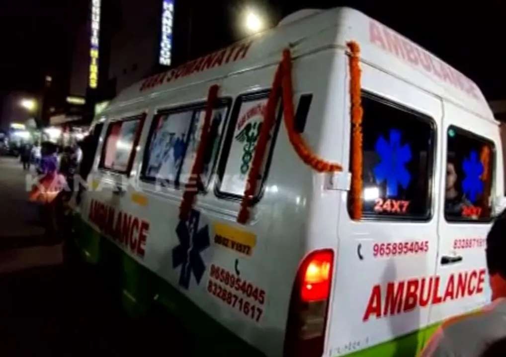  Raimohan Parida's mortal remains consigned to flames at Swargadwar in Puri