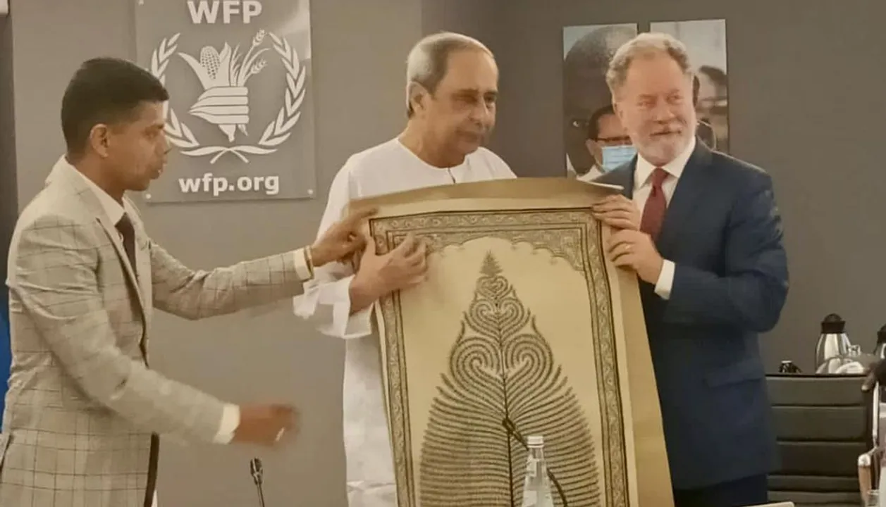  Naveen shares Odisha’s achievements on food security at WFP headquarters in Rome