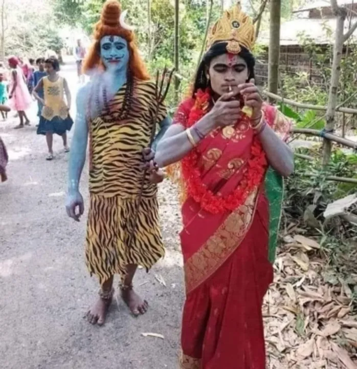  Leena Manimekalai now shares pic showing 'Lord Shiva', 'Parvati' smoking