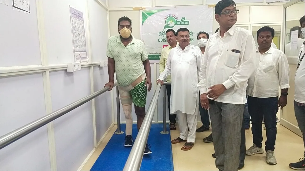  Accident victim youth Kirtiranjan gets new lease of life