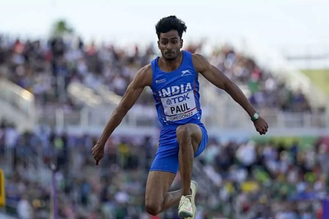  World Athletics Championships: Eldhose Paul becomes first Indian to qualify for men's triple jump final