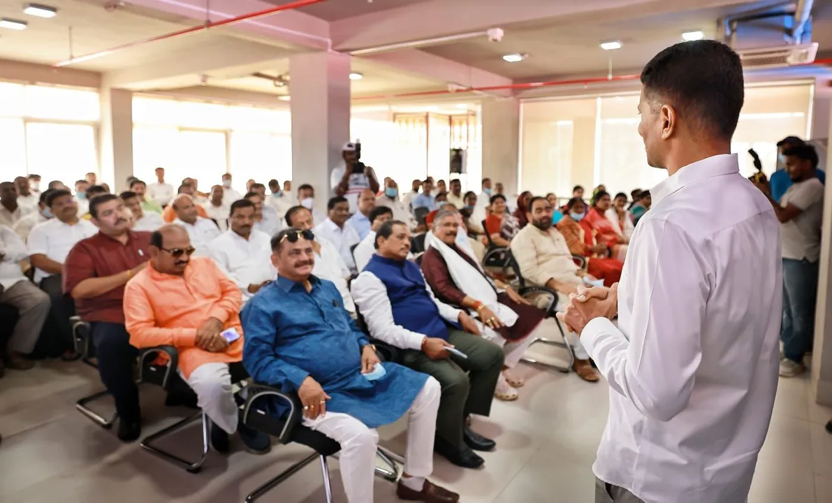  Odisha MLAs visit Kalinga Stadium; watch India vs Bangladesh football match
