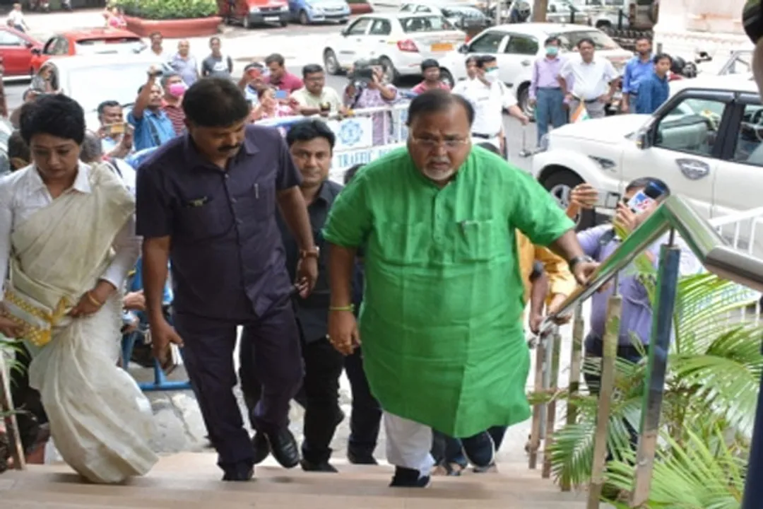  Teachers scam: ED arrests Bengal minister Partha Chatterjee