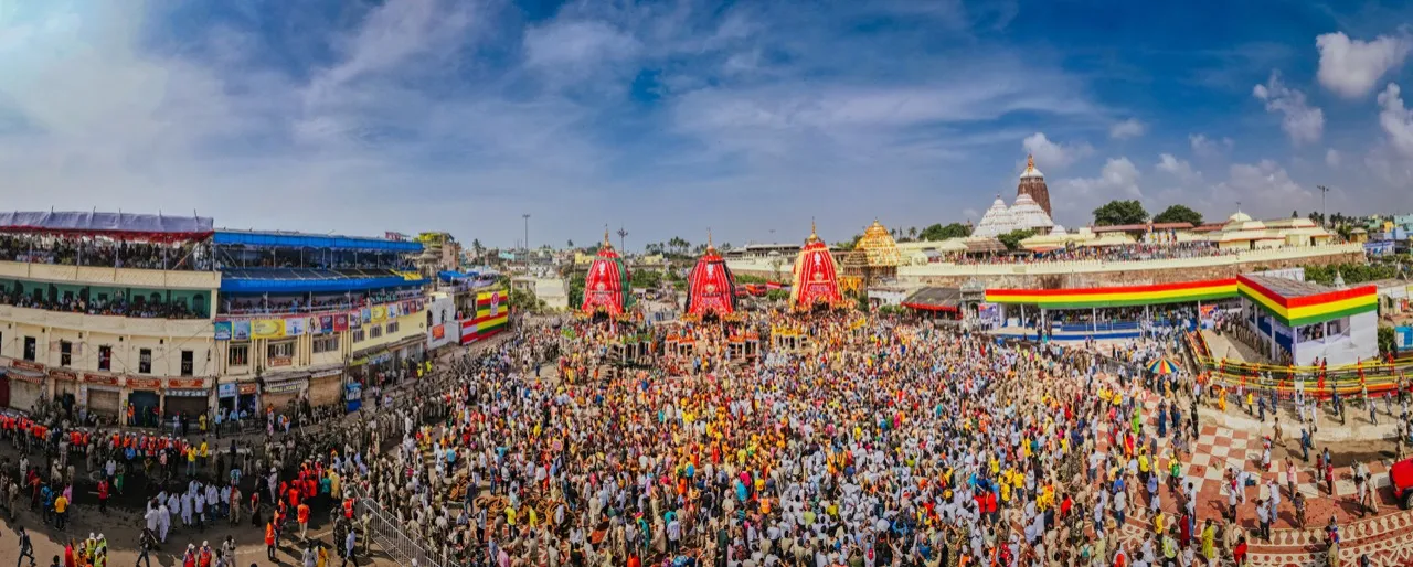  Ratha Jatra: Divine chariots roll on Bada Danda amid sea of devotees in Puri