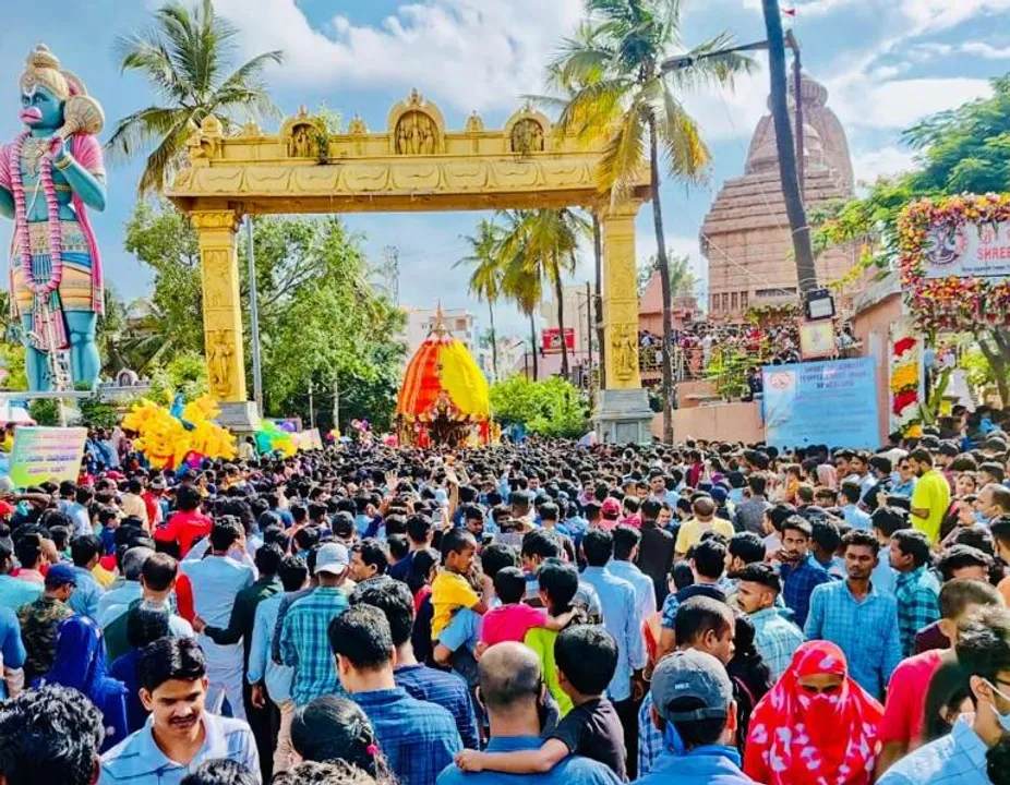  Lord Jagannath's Rath Yatra celebrated in Bengaluru