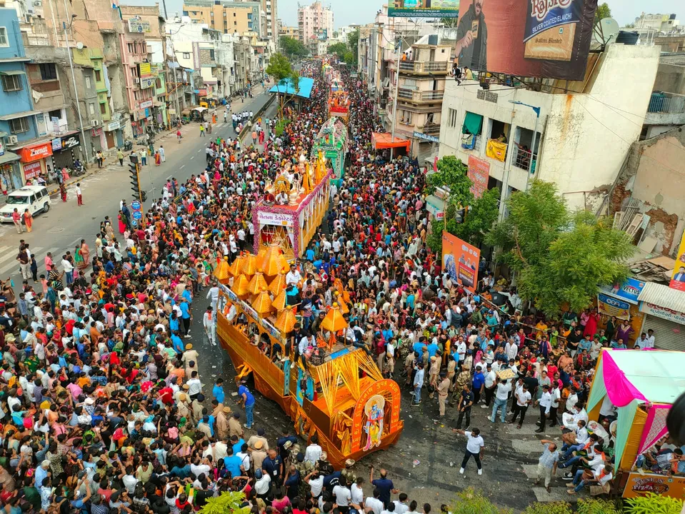  Rath Yatra celebrated in Ahmedabad