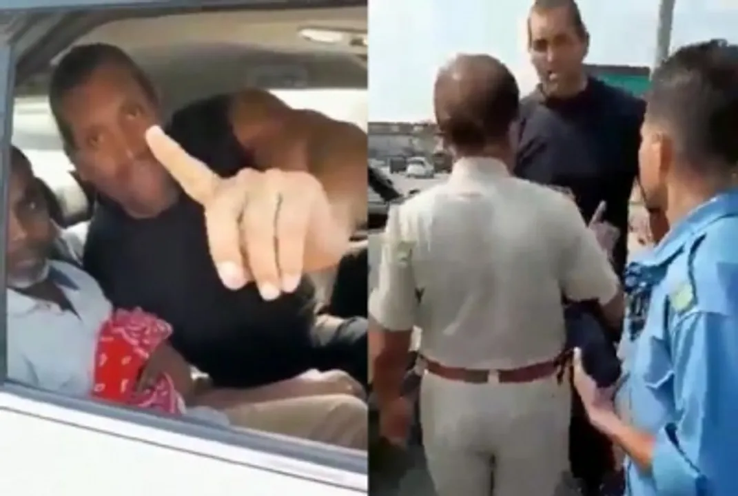  Former WWE star Khali argues with toll plaza staff; Video goes viral