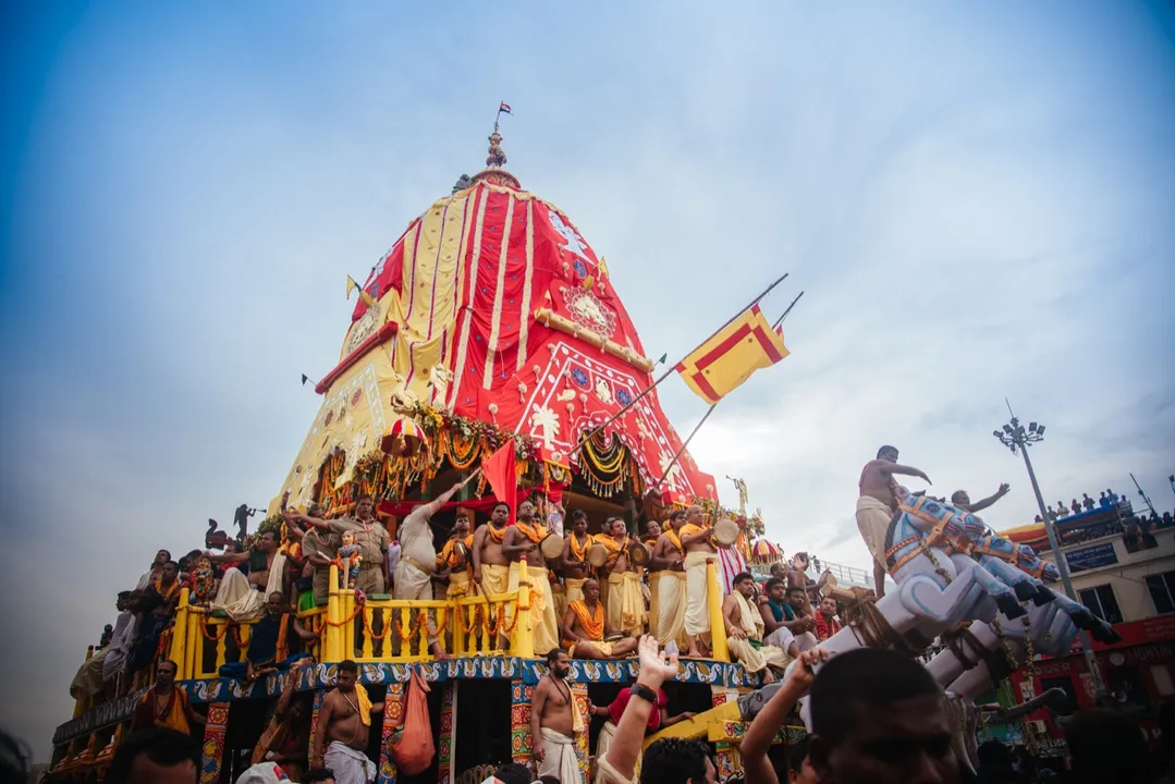  Ratha Jatra: Three chariots reach Gundicha Temple in Puri