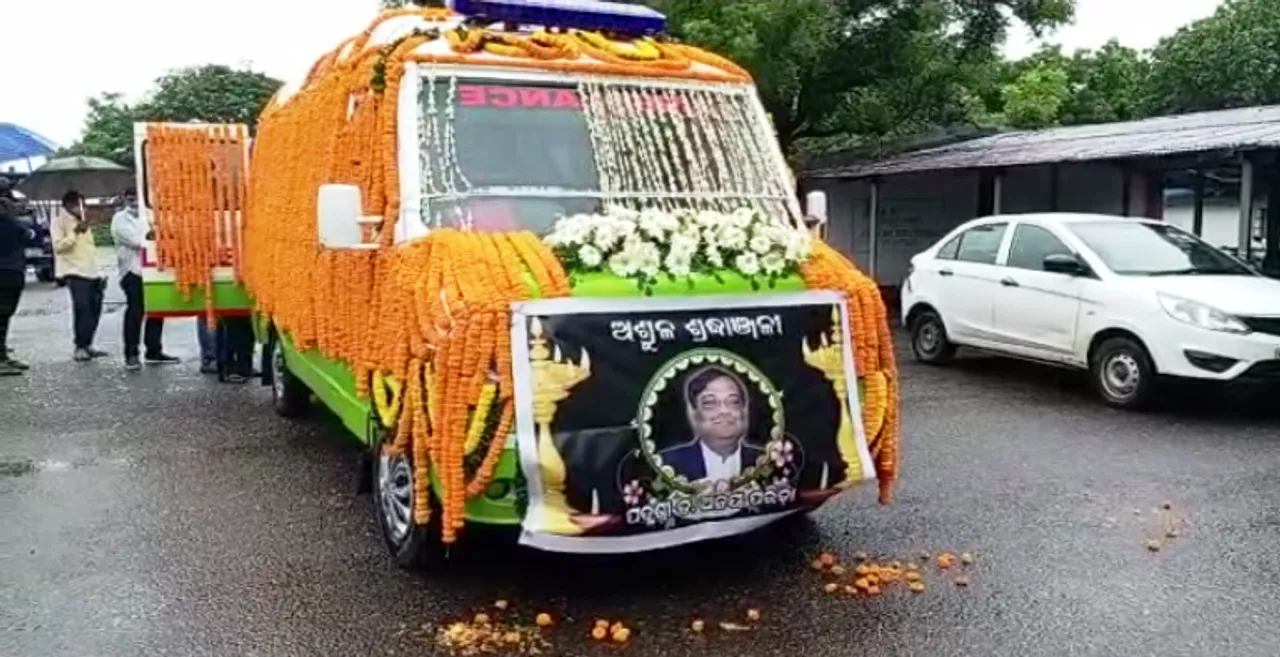  ILS Director Ajay Parida's mortal remains reach Odisha; last rites to be performed with full state honours