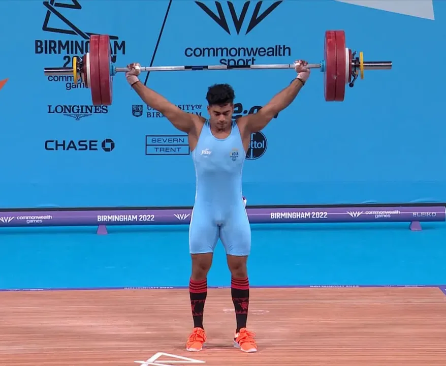  Achinta Sheuli remembers father and brother's sacrifices after winning gold in Commonwealth Games
