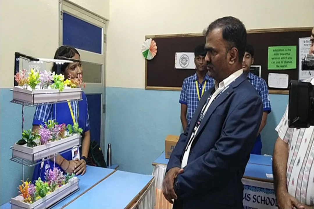  Blossoms School Organizes Science Exhibition “Navonmesh - 6.0”