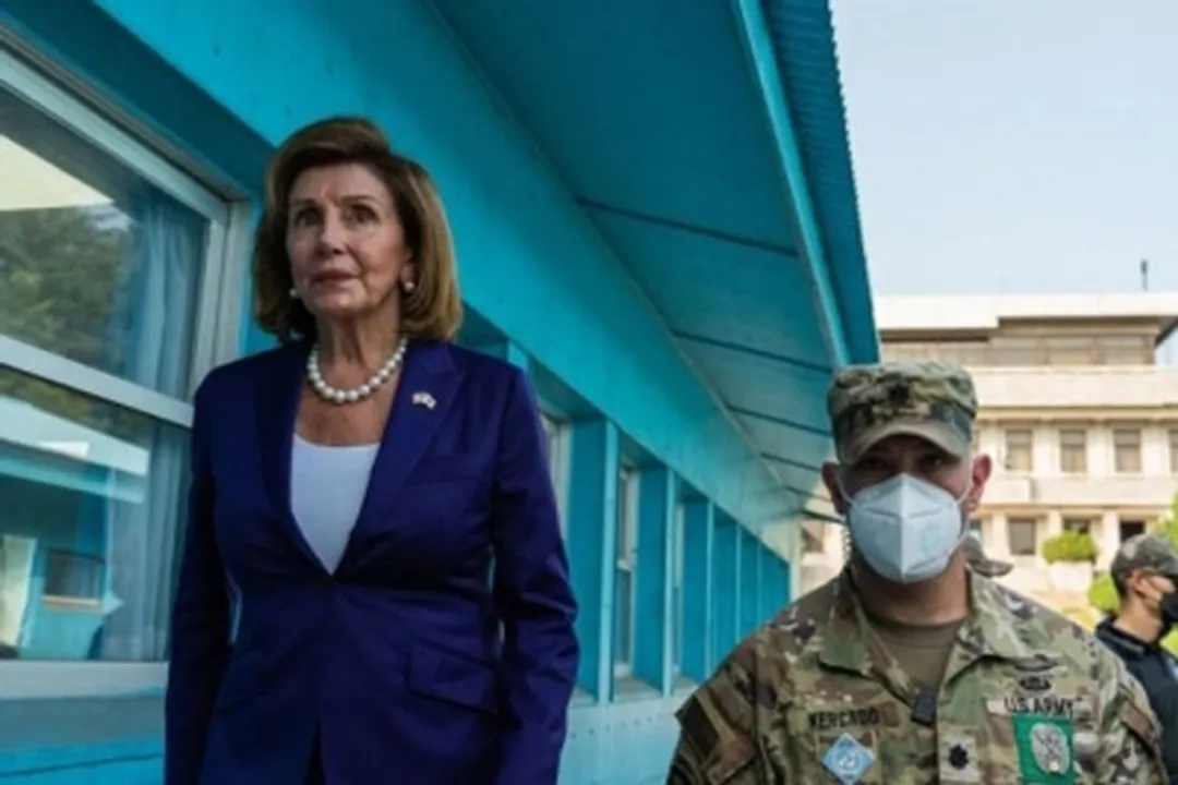  North Korea slams Nancy Pelosi's visit to truce village