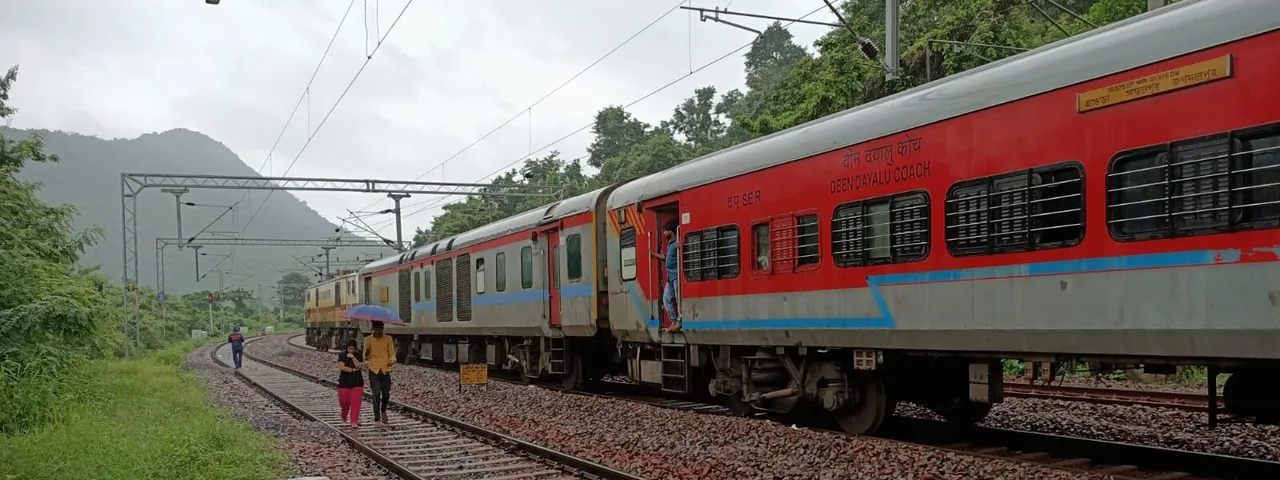  Odisha: Train services affected due to heavy rainfall