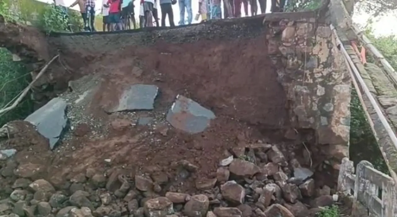  Bridge on NH-326 collapses in Odisha's Koraput, vehicular movement hit