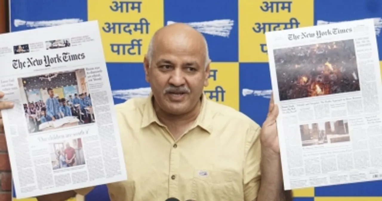  It will be BJP vs AAP in 2024 general elections, claims Manish Sisodia