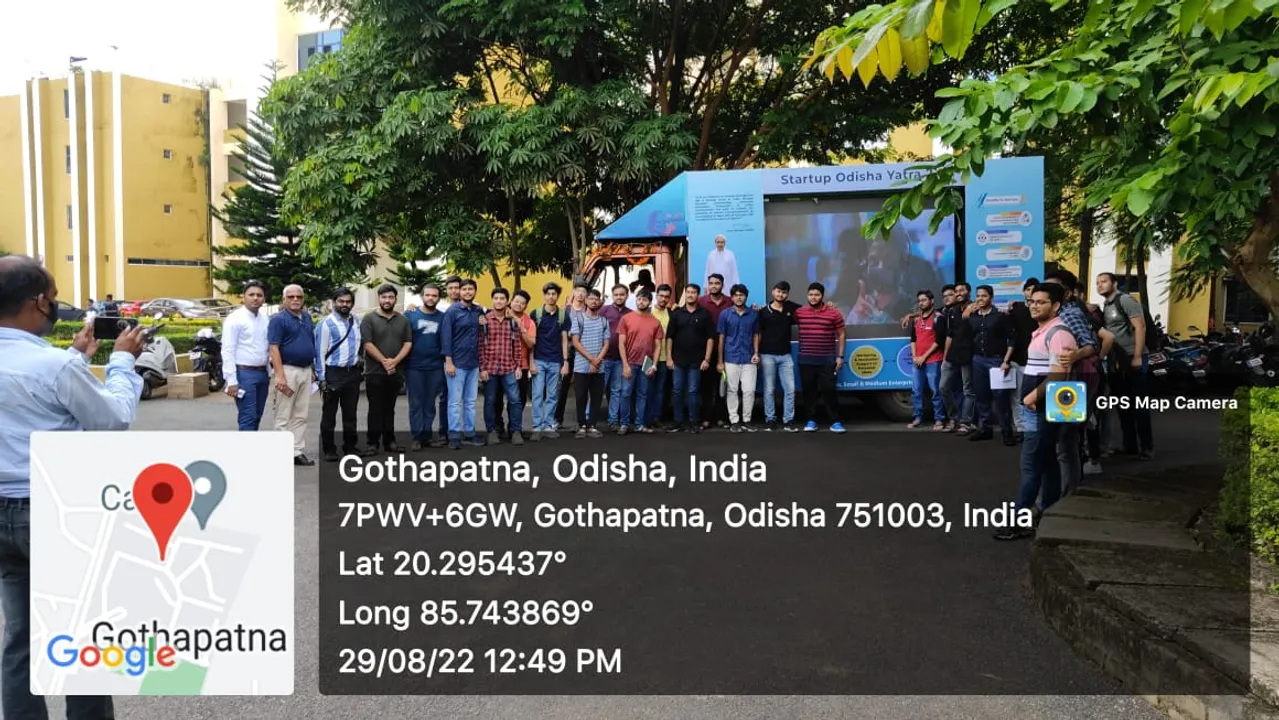  Startup Odisha Yatra 2.0 van campaigning kickstarts