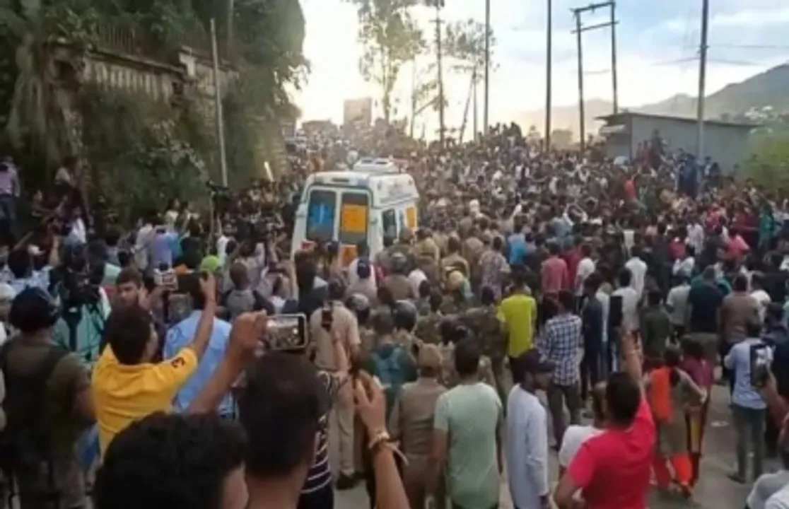  Ankita murder: Last rites finally held, NH 58 blocked in protest