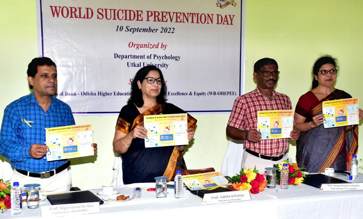  Make students mentally strong to prevent suicide, advises Utkal varsity VC