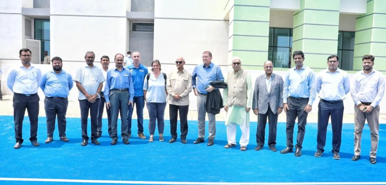  High-level delegates from FIH, Hockey India visit Birsa Munda Hockey Stadium in Odisha