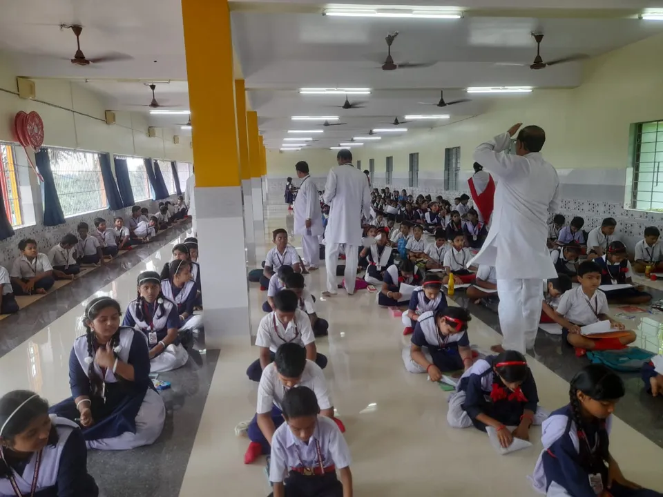 Sambad State-Level Annual Competition: Over 2 lakh students take part despite low pressure-induced rain