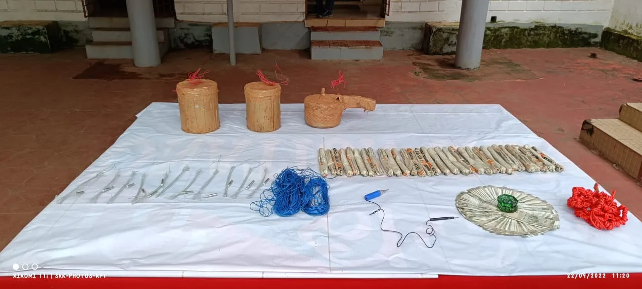  Maoist camp busted on Odisha-Andhra Pradesh border, explosives recovered
