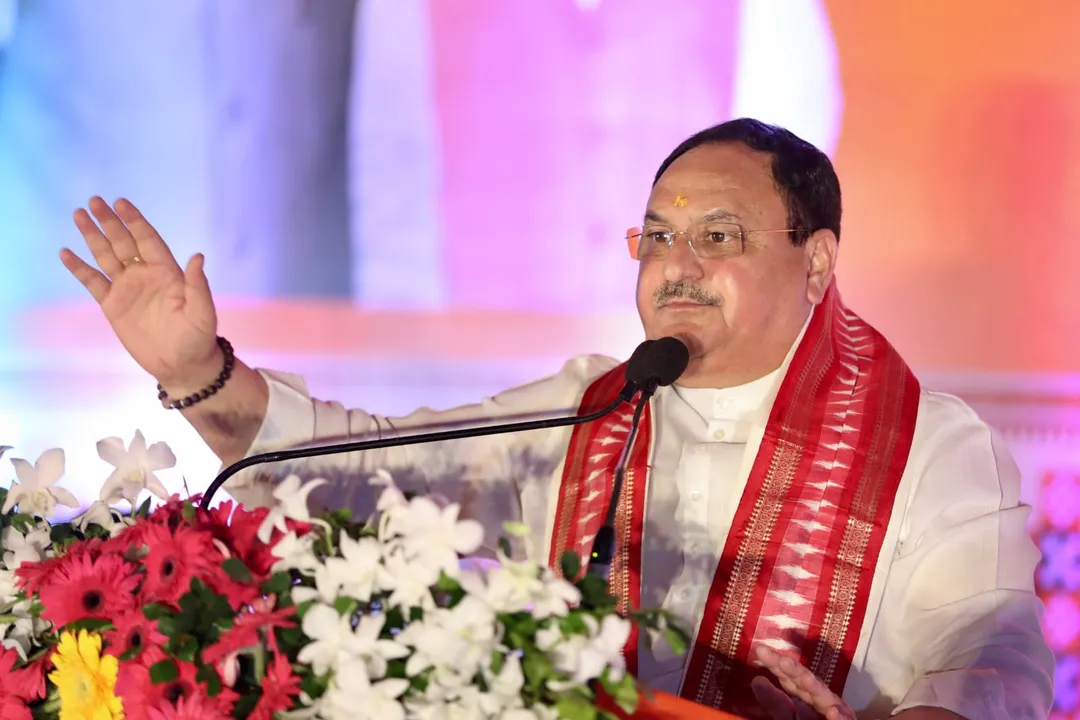 Nadda exhorts BJP workers to dislodge BJD govt in Odisha