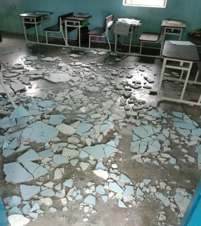  7 students hurt in school building's plaster ceiling collapse in Odisha's Keonjhar