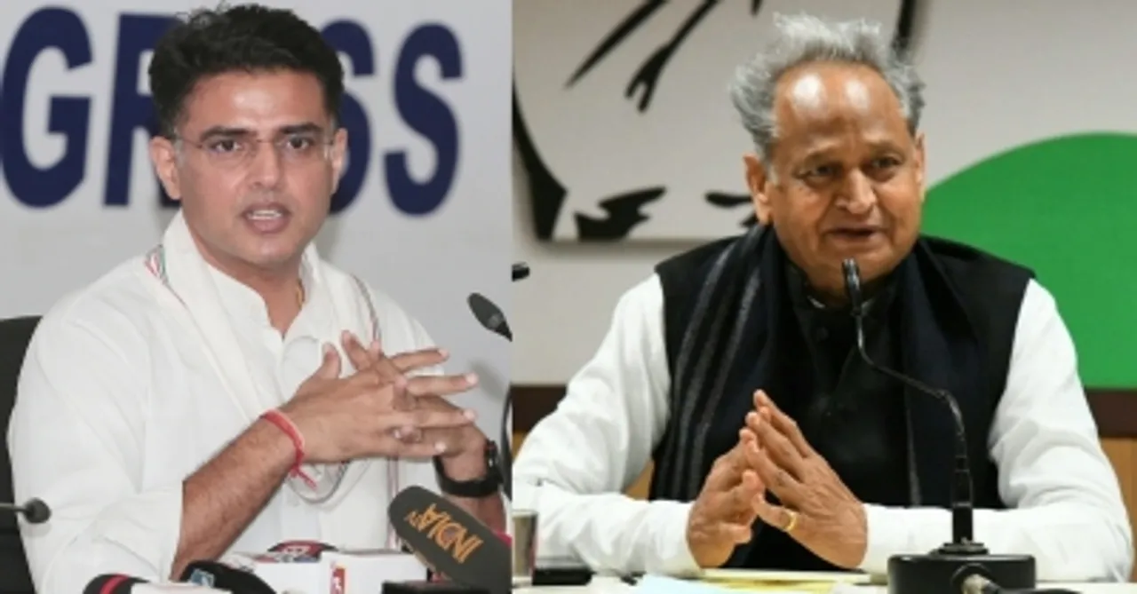  Gehlot MLAs oppose Pilot as CM, reach Speaker's residence to submit resignations