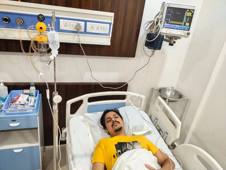  Actor Babushaan Mohanty admitted to hospital in Bhubaneswar