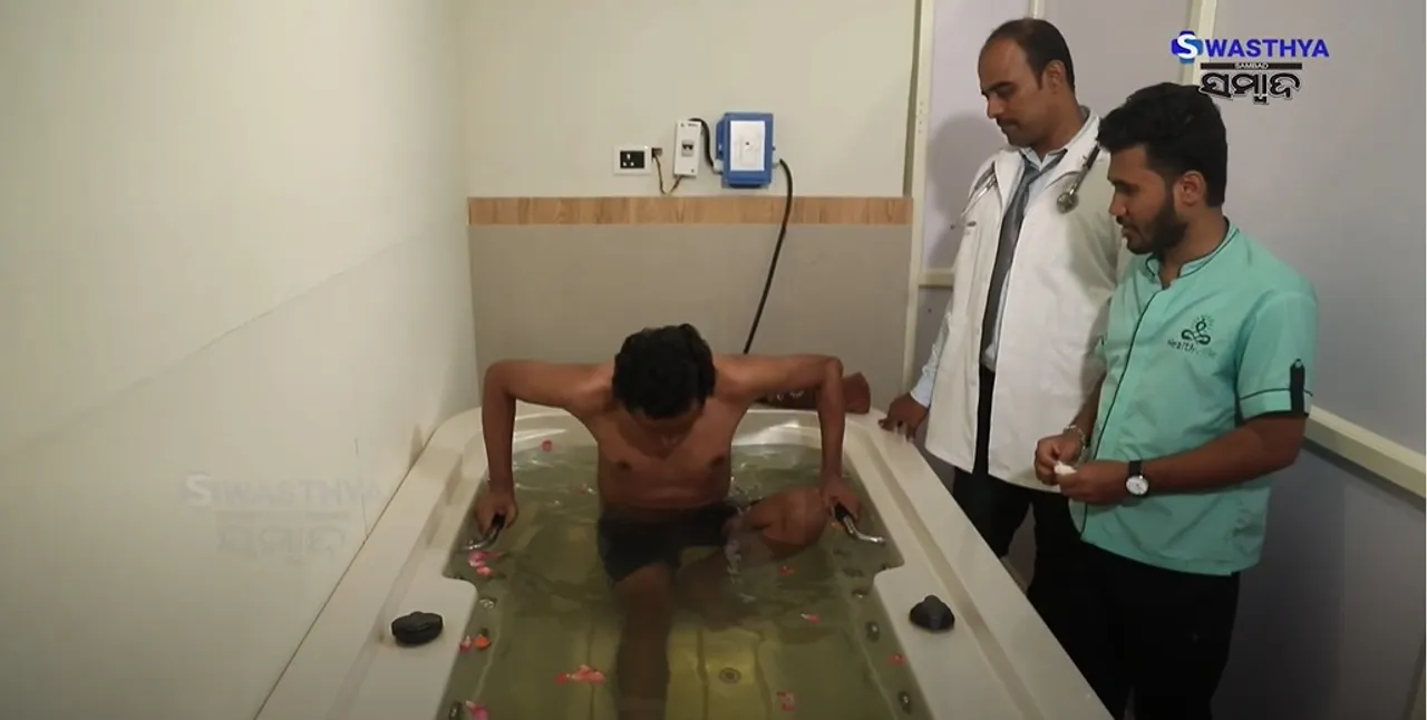  Hydrotherapy: One of the oldest underwater massage techniques